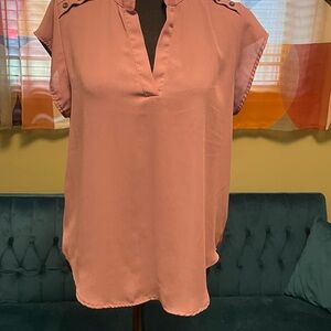 Elegant Pink Women's Top